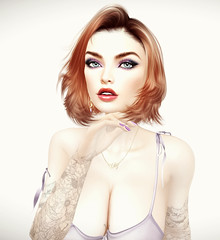 Skin Fair 2023-Lelutka 'Vivian'