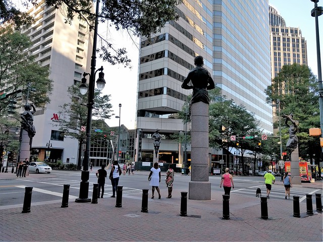 Charlotte's Sculptures on the Square