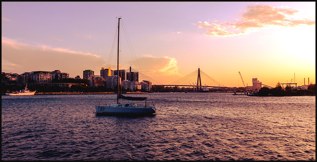 Sunset at Balmain - Sydney