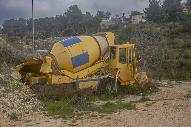 Abandoned Mixer Truck