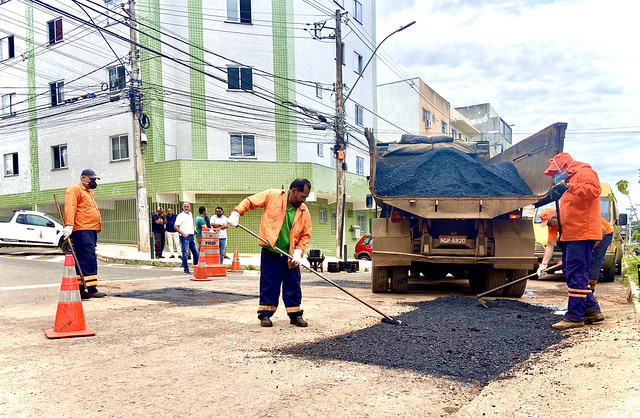 Programa Mão na Massa reforça manutenção de vias no Guará