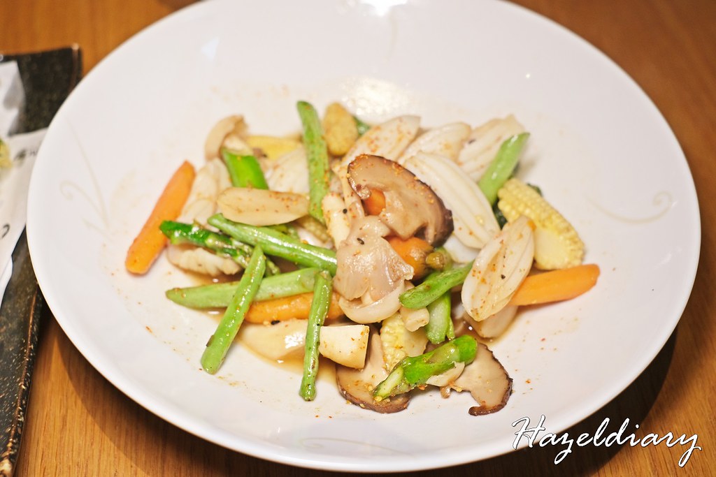 NOBU Singapore-Weekend brunch- hot dishes vegetables