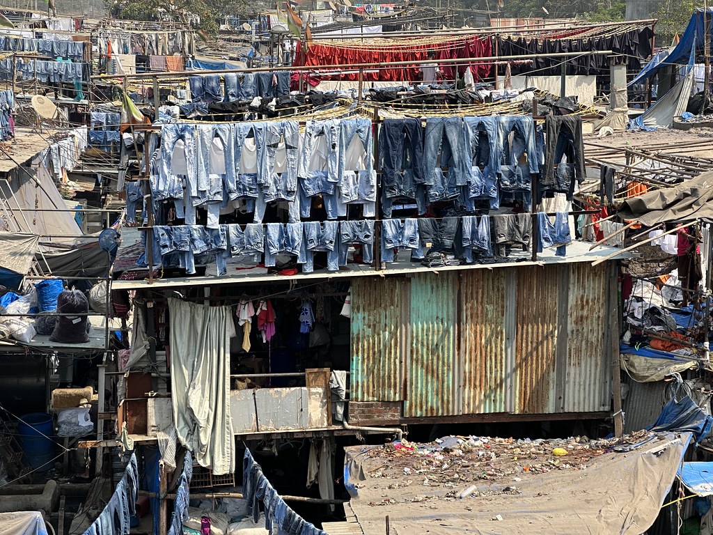 Dhobi Ghat ulkoilmapesula Mumbai