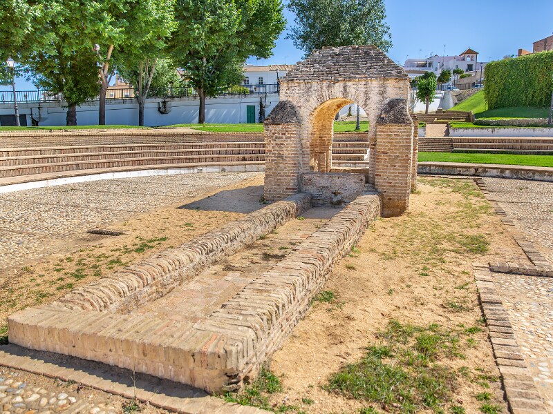 The ruins of the well which was used by Columbus to supply his ships.