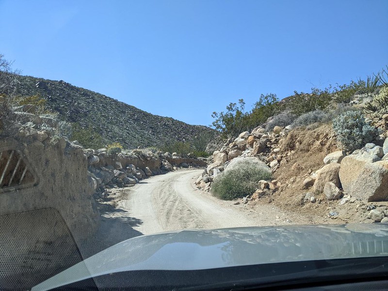 To salvage my plans, I decided to drive further on Coyote Canyon Road to Middle Willows and hike from there