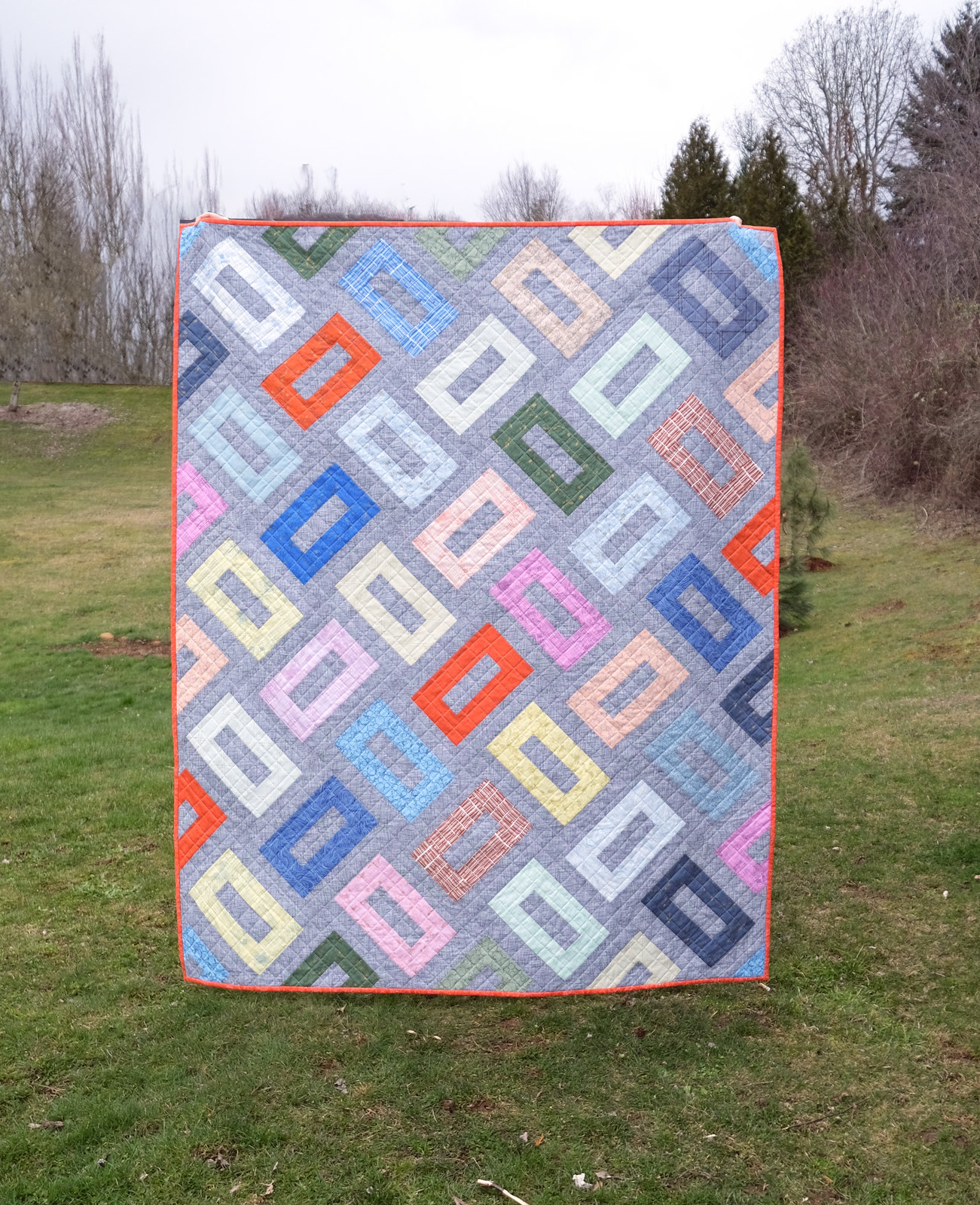 The Orla Quilt in Collection CF — Kitchen Table Quilting