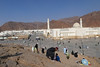 Mešita Sayed Al-Shuhada u hory Uhud z Pahorku lučištníků, foto: Petr Nejedlý