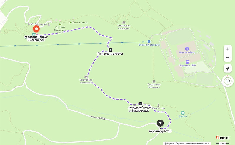 Тропа Косыгина карта