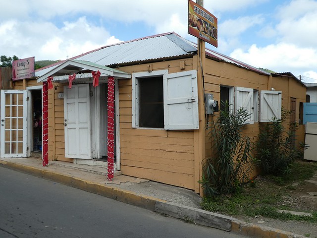 Tortola, BVI - Small Store and Restaurant