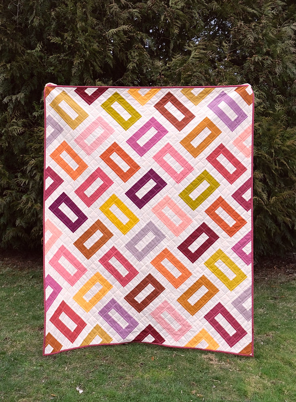 The Orla Quilt in AGF Pure Solids — Kitchen Table Quilting