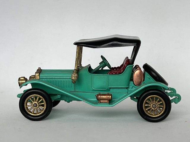 Matchbox - Models Of Yesteryear - Y-14 - 1911 Maxwell Roadster - Miniature Diecast Metal Scale Model Motor Vehicle