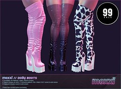 moxxi // Dolly Boots 99.Sale