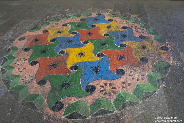 Mandala Art at Ekambareswarar