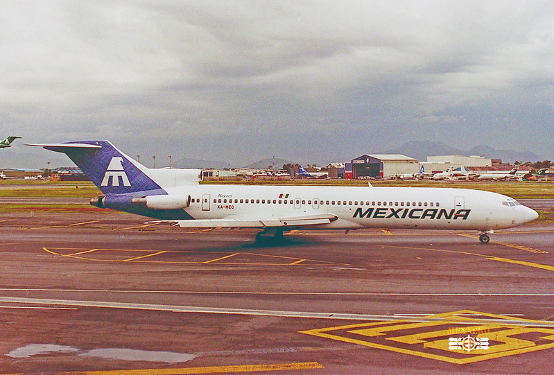 Mexicana / Boeing 727-264(Adv) / XA-MEC "Nayarit"