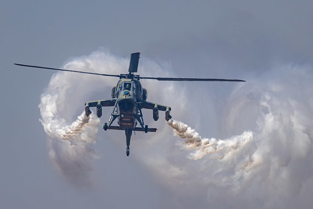 Indian Air Force Hindustan Aeronautics Light Combat Helicopter (LCH) XH0823 Yelahanka (VOYK)