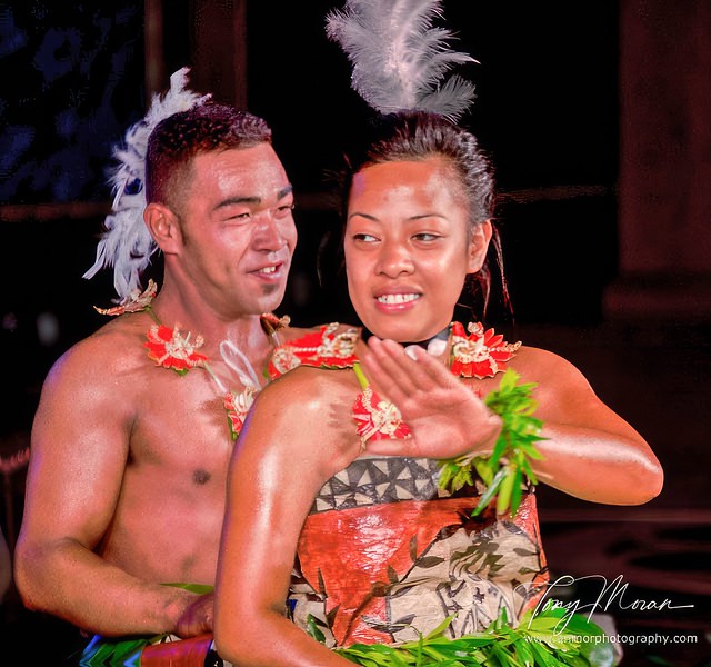 Dancers in Tonga