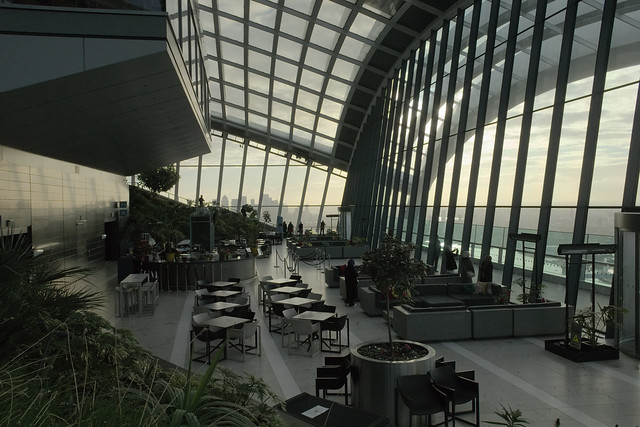 The Sky Garden at The Fenchurch Walkie-Talkie Building (featured in Explore)