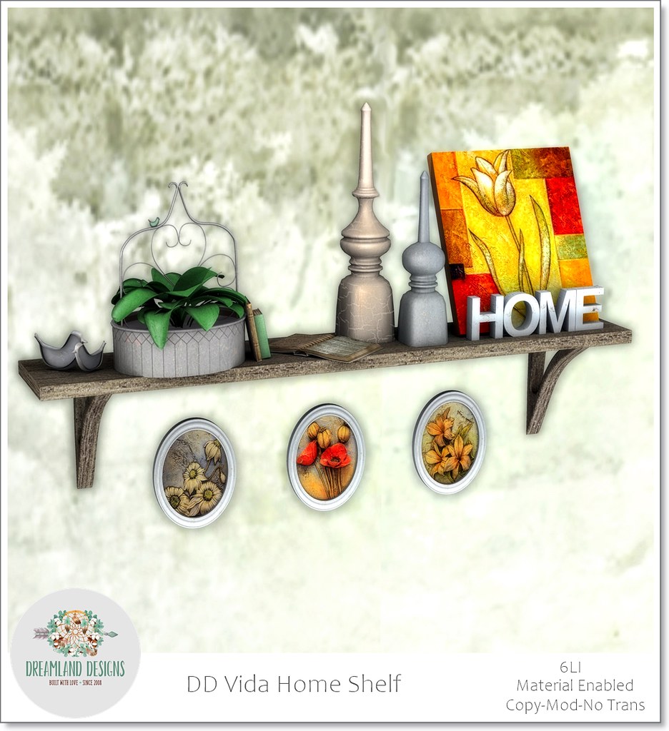 DD Vida Home Shelf AD