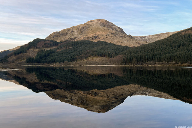 Reflections; Loch Eck, Argyll, Scotland.