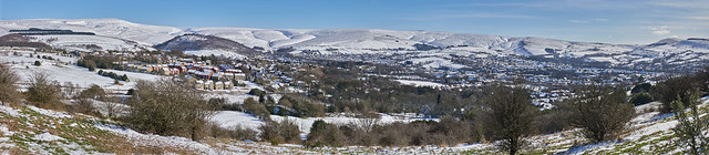 Glossop from Hilltop Road