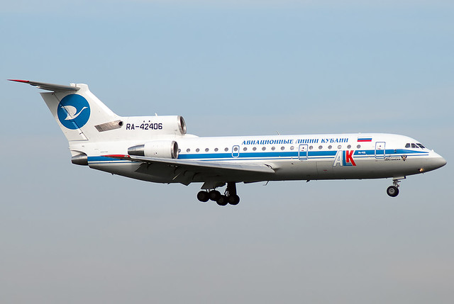 RA-42406 Kuban Airlines - ALK Yakovlev Yak-42D