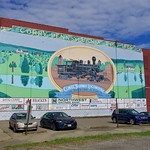 10-8-21, Corry, PA A mural in Corry, PA.