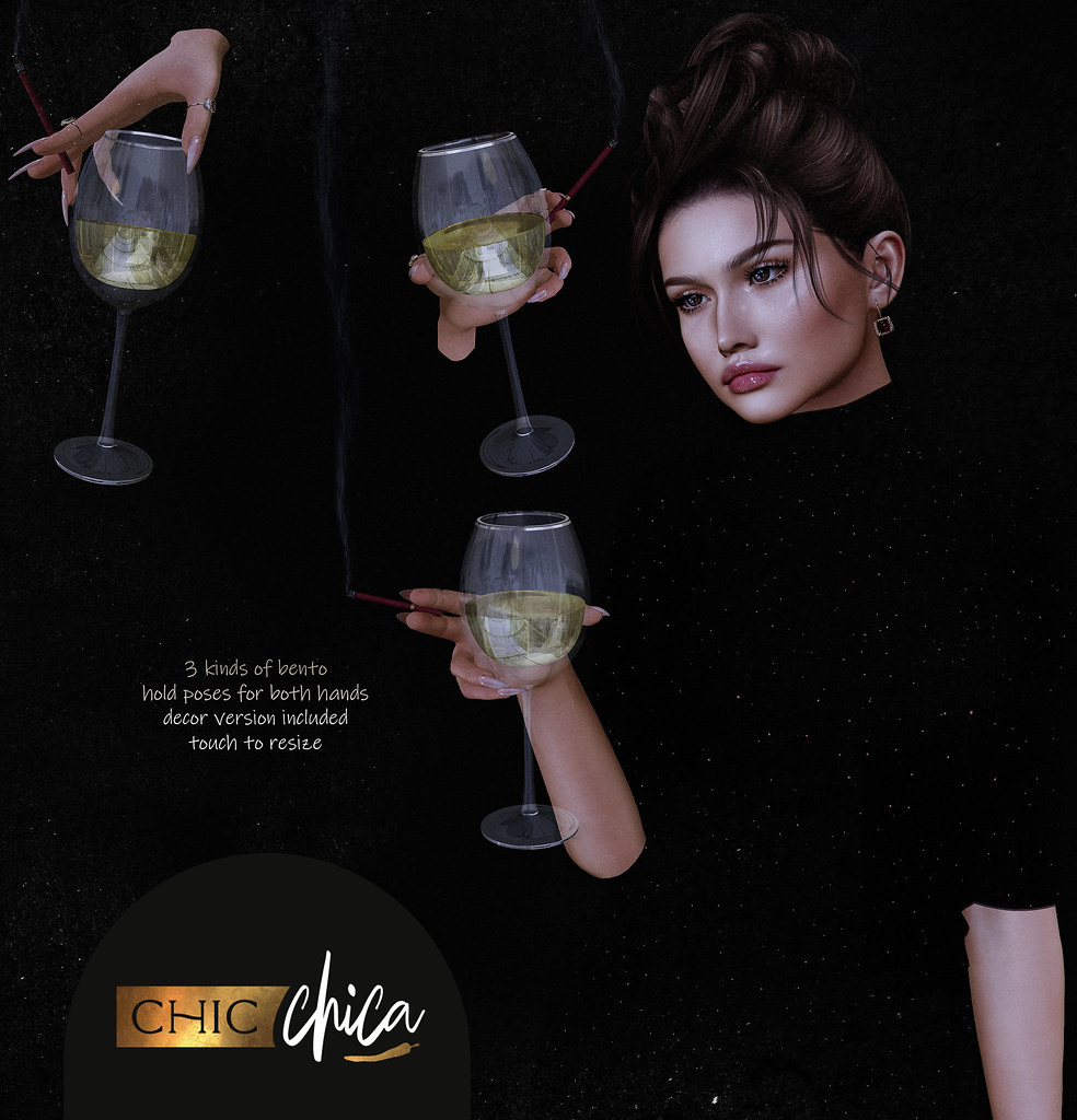 White wine with cig by ChicChica @ Equal10