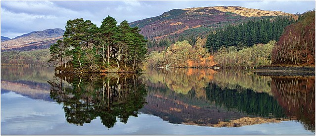 Loch Katrine, The Trossachs. Scotland.