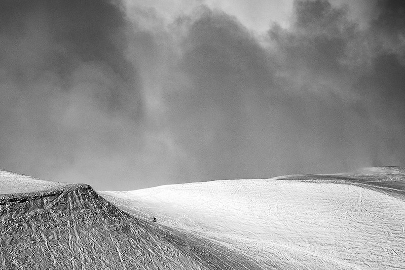 « Le randonneur du Mont-Blanc » - Circuit photo, Noir et blanc - François Fiset - G6+ Photographie - 57e - 69,37