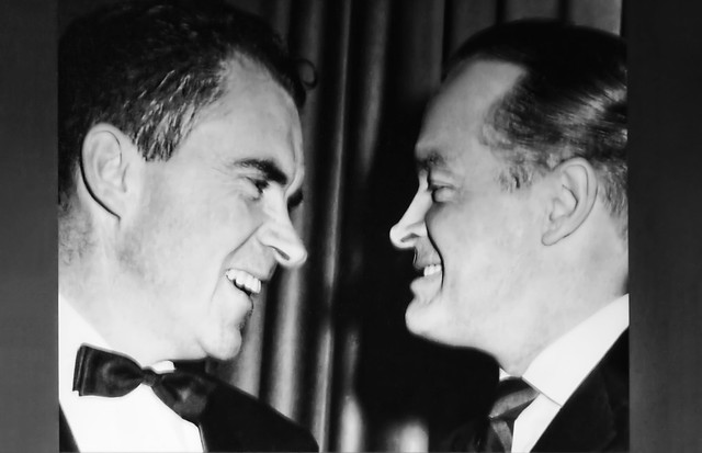 Preesident Nixon and Bob Hope