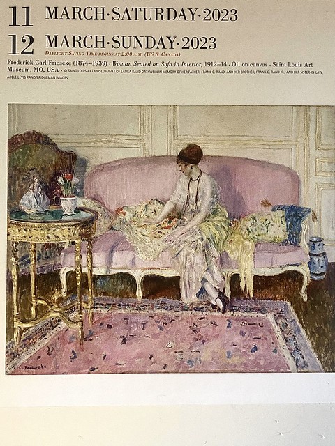 Woman Seated on Sofa (1912-14)