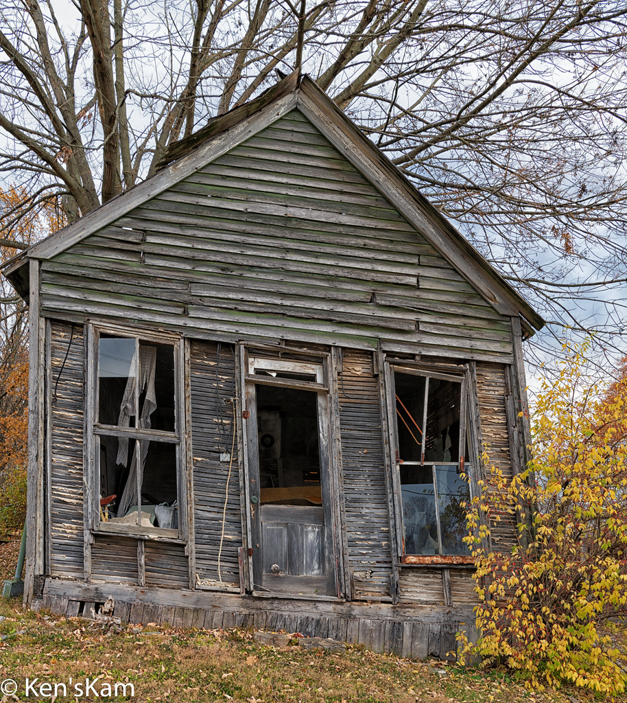 Little, Old, Abandoned, Indiana Home