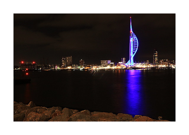 Portsmouth Harbour Nightshoot with Spinnaker Tower