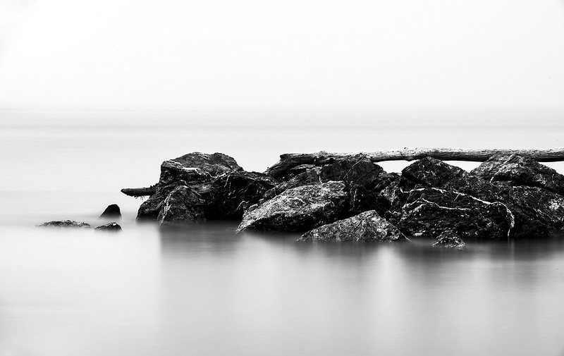 « Nuage de roches » - Circuit photo, Noir et blanc - Gaétan Allard - Les Photos Capteurs de Granby - 52e - 70,12