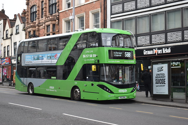 Nottingham City Transport 534