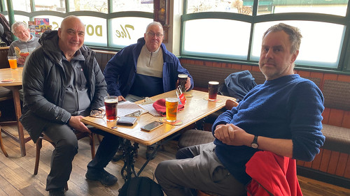 4 Old men ought to be (pub) explorers.