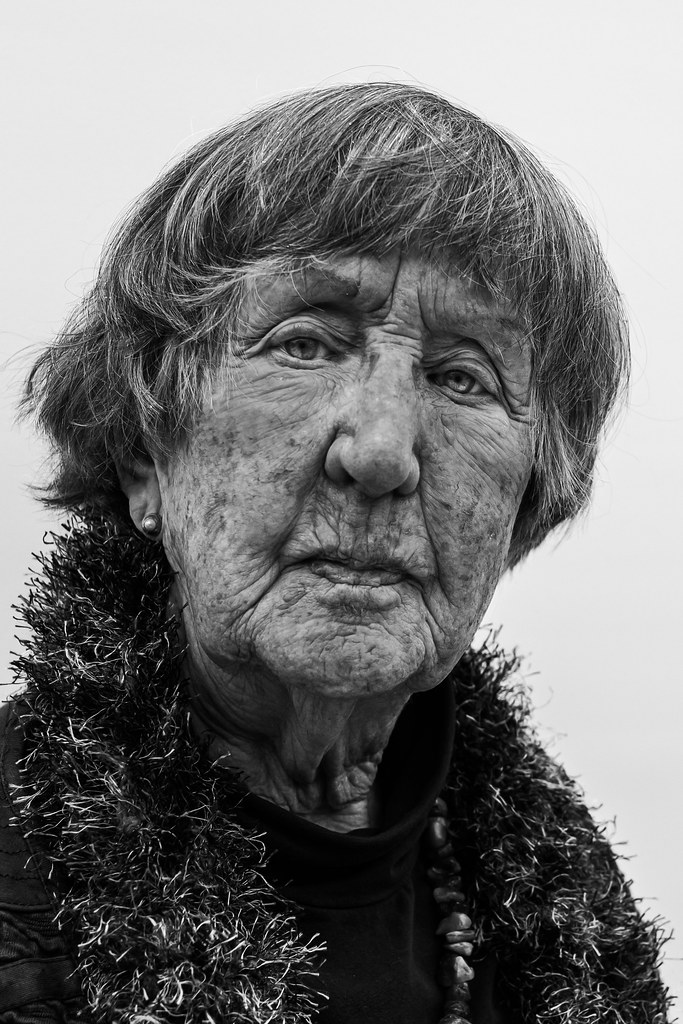 Marie Blommaart, age 103.
