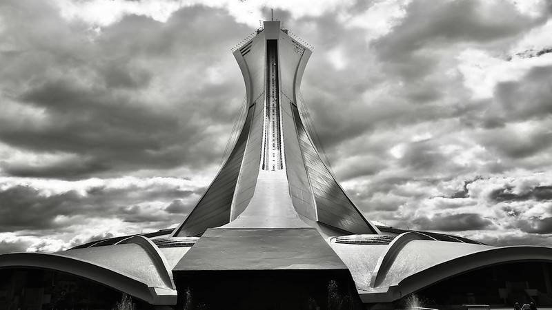 « Stade olympique » - Circuit photo, Noir et blanc - Manon Lejour - Association longueuilloise des photographes amateurs - 53e - 70,02