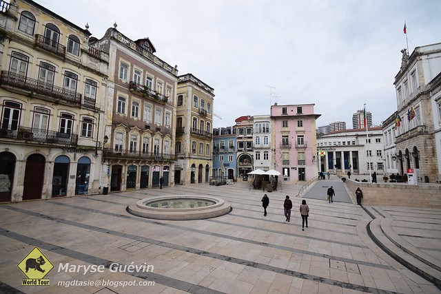 Coimbra, Notre arrivée
