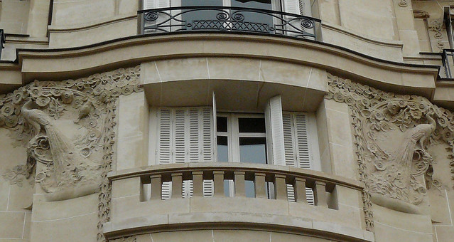 Quel est ce lieu? Paris (France),  art nouveau 55 quai d'Orsay, Louis-Hippolyte Boileau fils architecte, Léon Binet sculpteur 1913