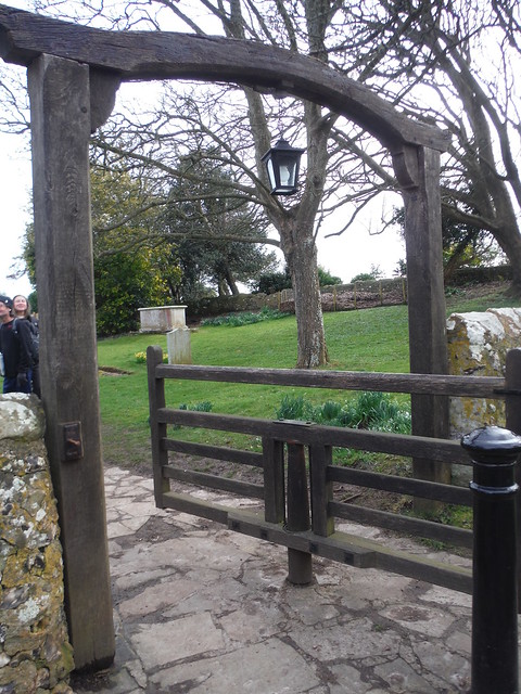 The Tapsel Gate, St. Mary's Church, Friston (enabling pallbearers to rest the coffin on the gate) SWC403 - Hampden Park to Eastbourne