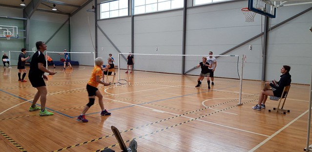 Vijciema badmintona dubultspēļu turnīrs
