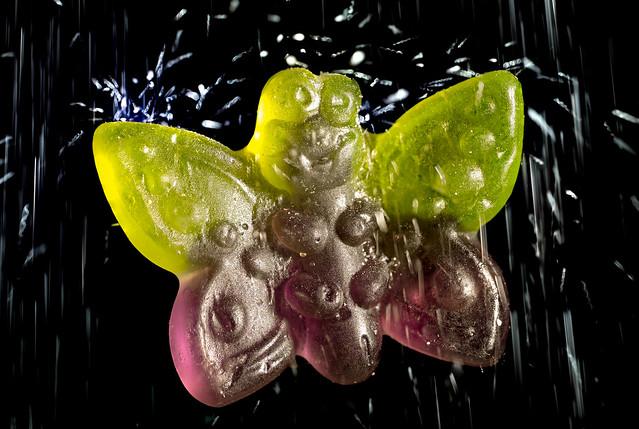 Candy butterfly in a sugar storm - My entry for todays 