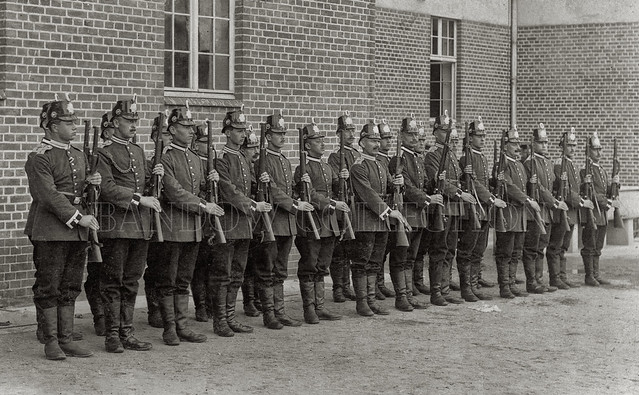 Soldiers of Flieger-Ersatz-Abteilung 1, 5 Korporalschaft, 2. Rekruten Kompanie Döberitz