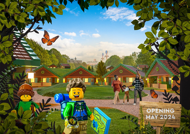 The LEGOLAND® Windsor Resort has started work on its £35 million pounds Woodland Village development which will feature 150 accommodation lodges in phase one, opening in  spring 2024