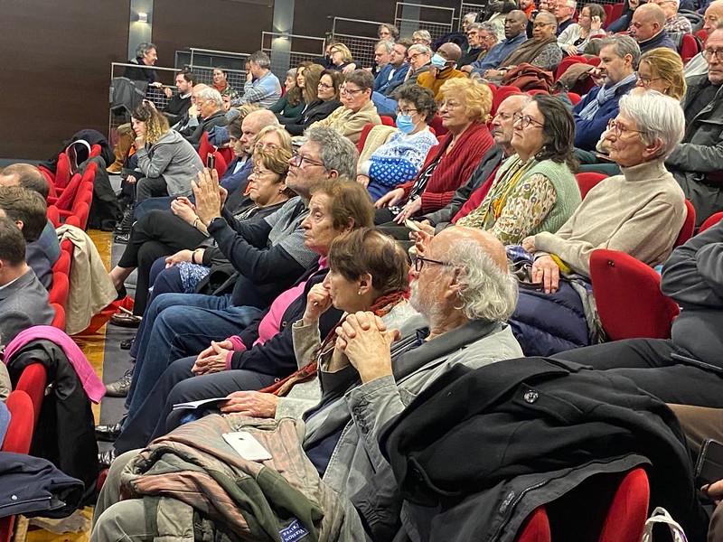 Meeting départemental unitaire à Bourg-la-Reine contre la la réforme des retraites - 13 mars 2023