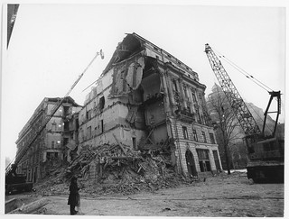 Hotel Victoria dupa cutremur 1977