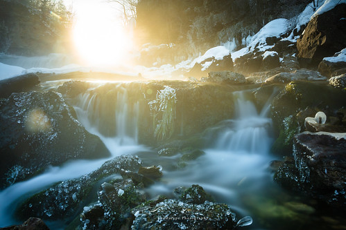 water waterfall waterfalls winter sunrise sun cliff wisconsin nature outdoors landscape photography rock ice trees willow river state park canon eos 5ds sigma 2470mm f28 os dg hsm art