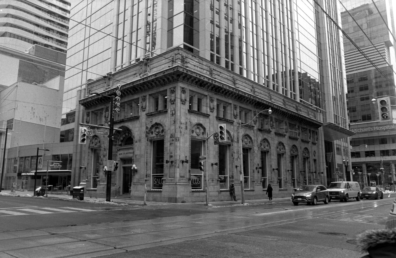 Queen and Yonge Corner Before Construction Chaos