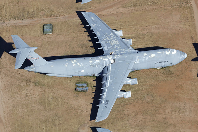 00454, Lockheed C-5 Galaxy, USAF, Davis Monthan AFB - Arizona